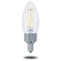 Bulbrite Solana 4W B11 Clear Chandelier Smart LED Bulb 292115